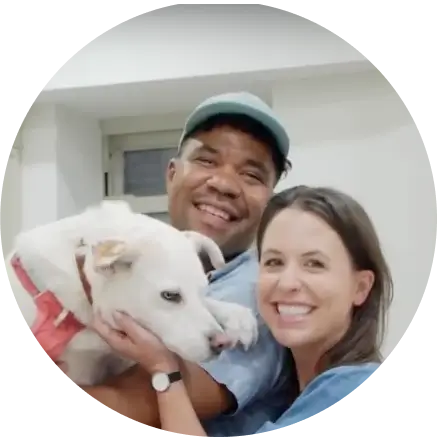 Katie and Scott client testimonial portrait - Chapter renovation success story