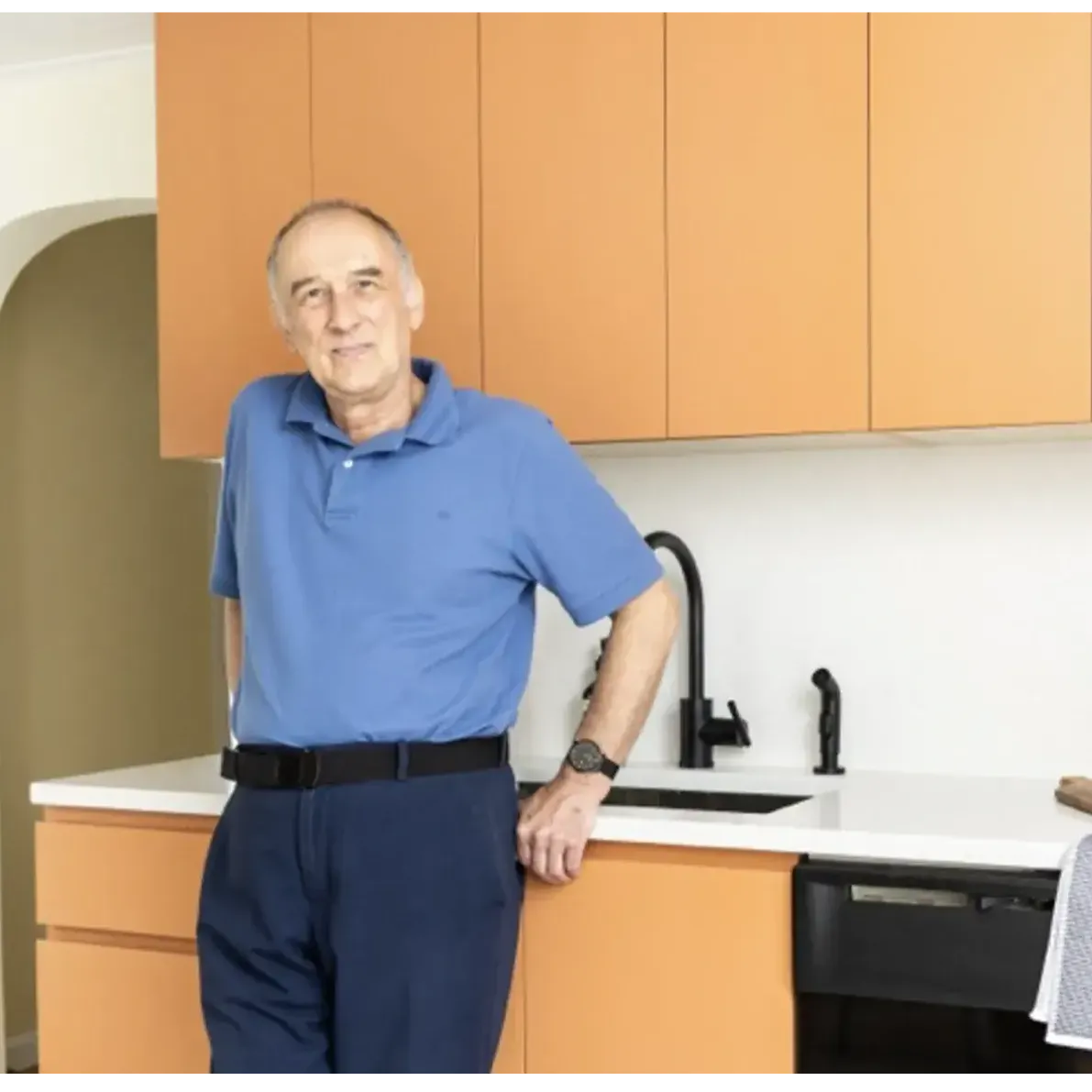 Chapter Renovation project manager reviewing plans with a New Jersey homeowner