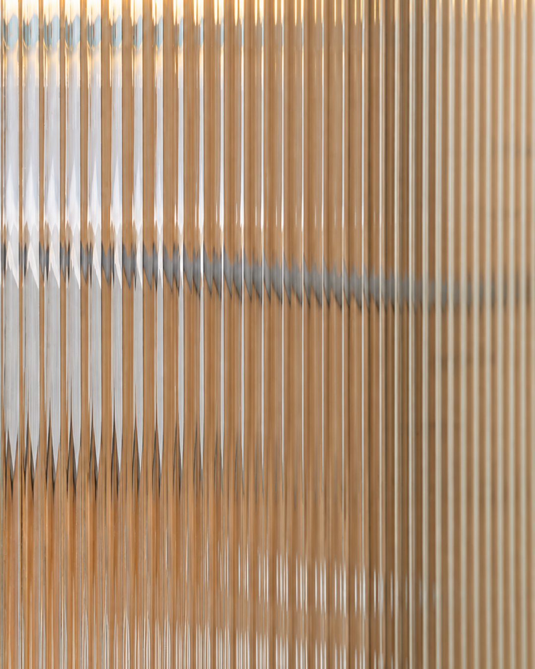 Fluted glass