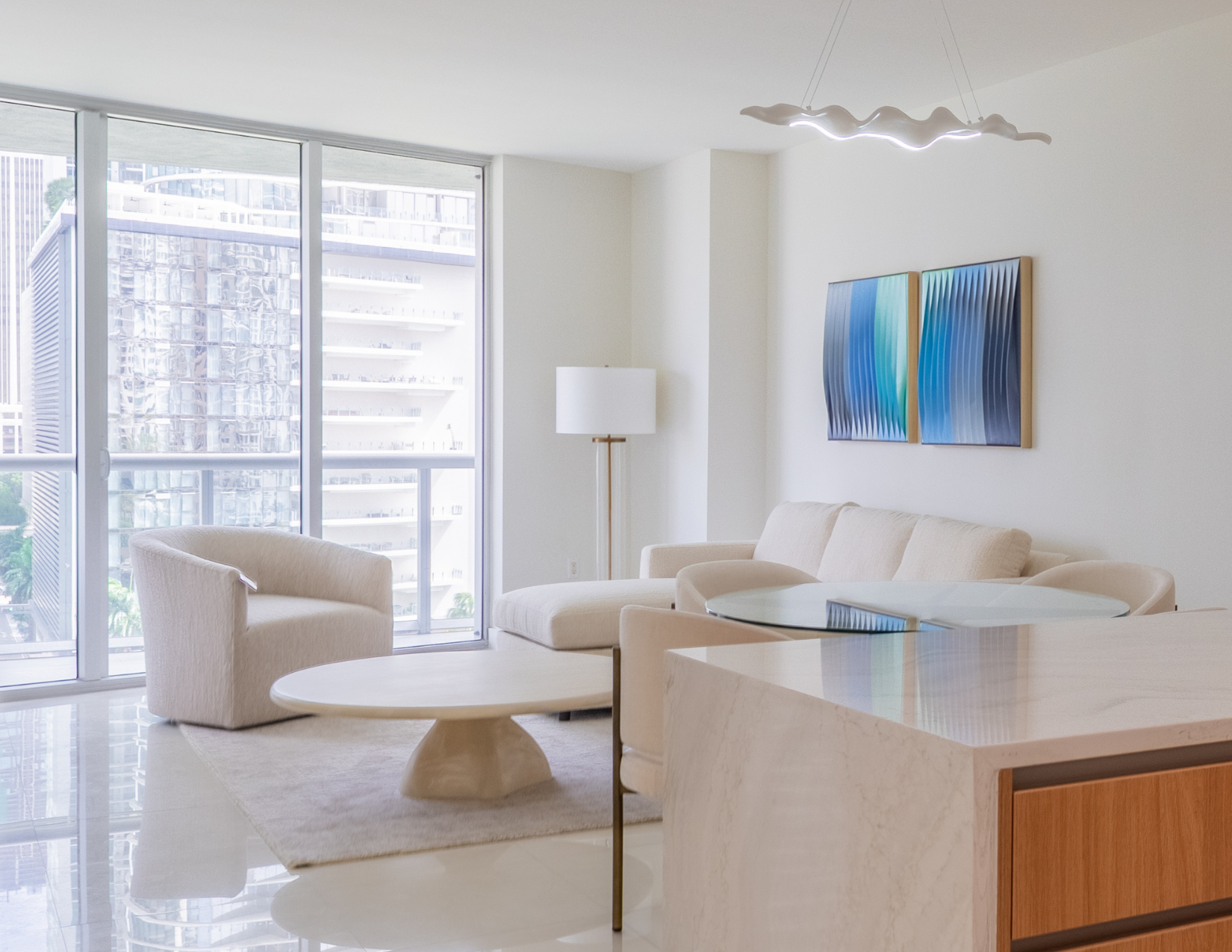 475 Brickell Ave Condo Renovation, after renovation, pair 2 of 3