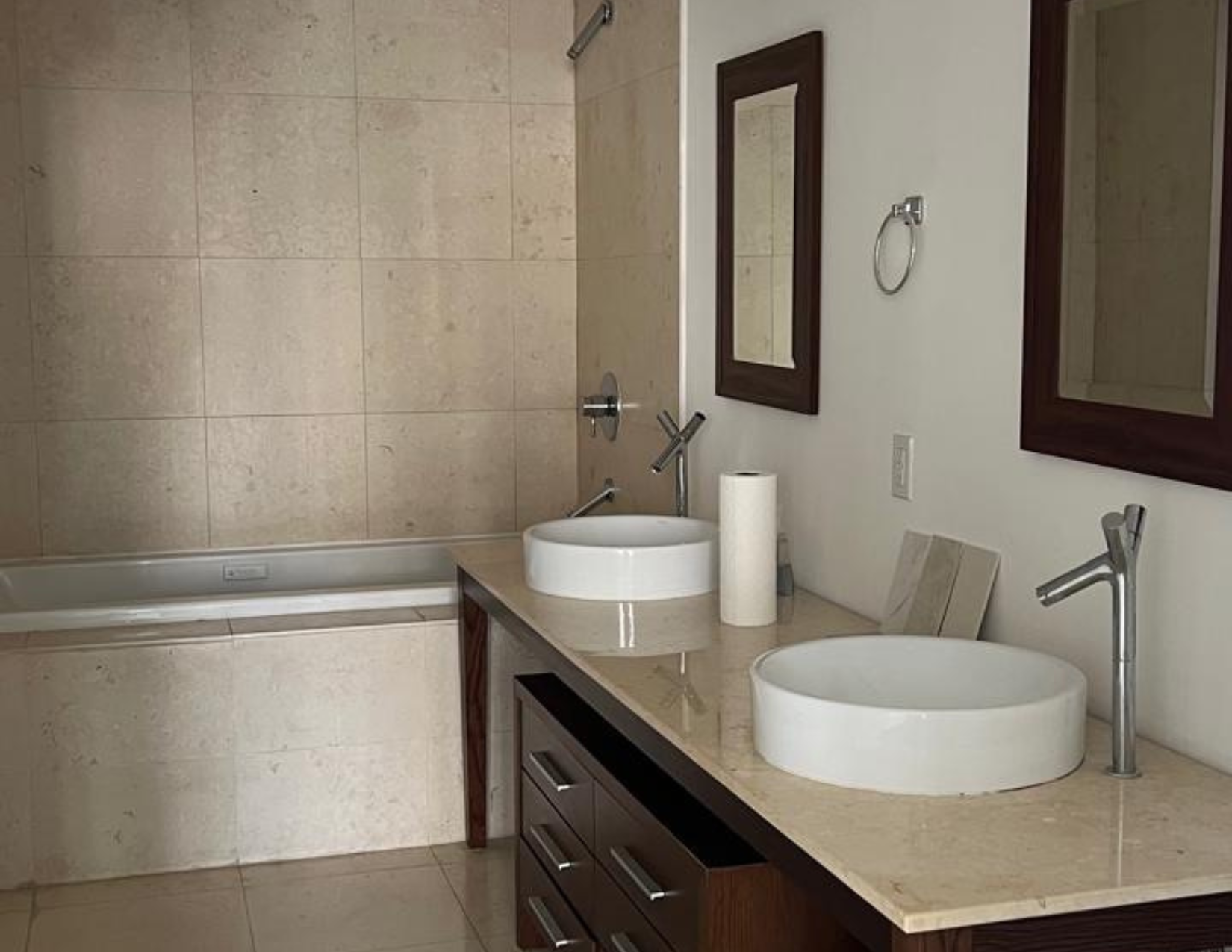 475 Brickell Ave Condo Renovation, before renovation, pair 3 of 3