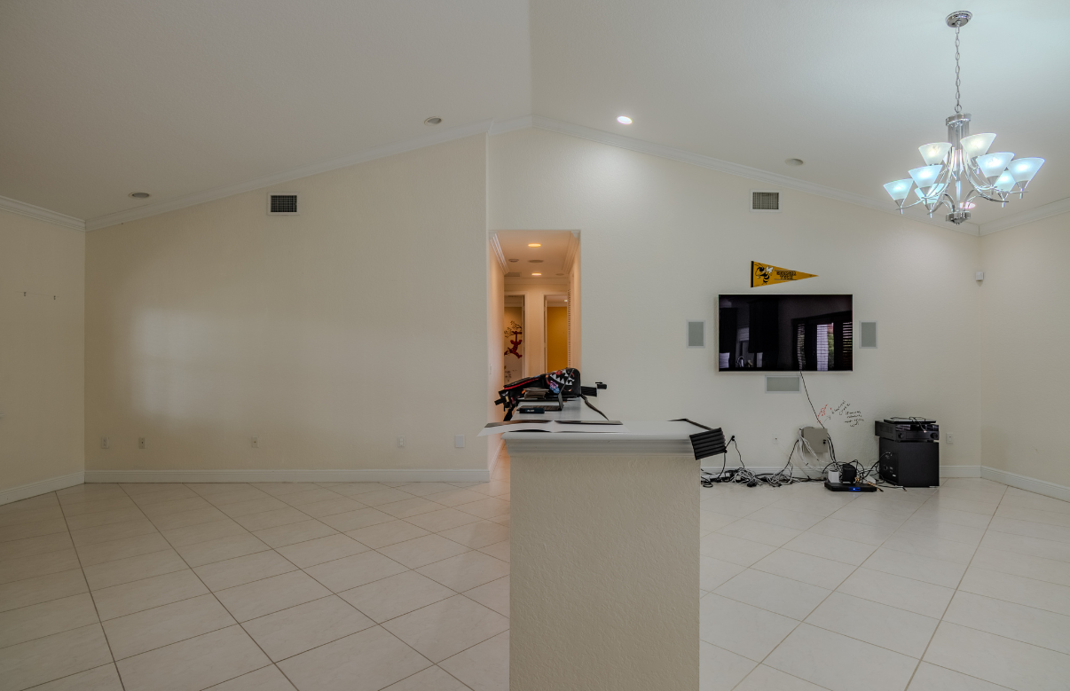 Miami Lakes Full Home Renovation in NW 156th Terrace, Miami Lakes, FL, before renovation, pair 3 of 6