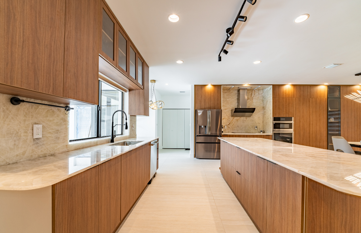 Miami Lakes Full Home Renovation in NW 156th Terrace, Miami Lakes, FL, after renovation, pair 2 of 6
