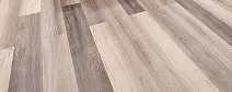Vinyl plank flooring sample used throughout Maplewood basement renovation