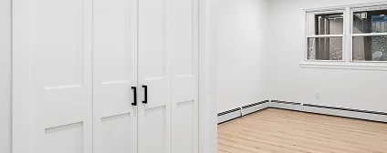 New closet storage solutions added in the Union City renovation