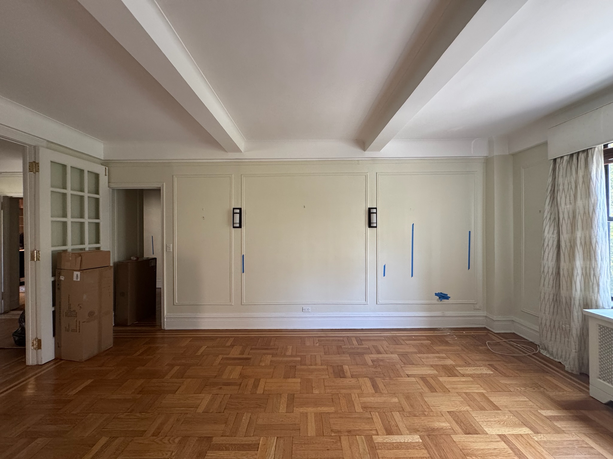 Lincoln Square Pre-war Co-op Apartment Renovation in 243 W 70th, NY, NY, before renovation, pair 3 of 4