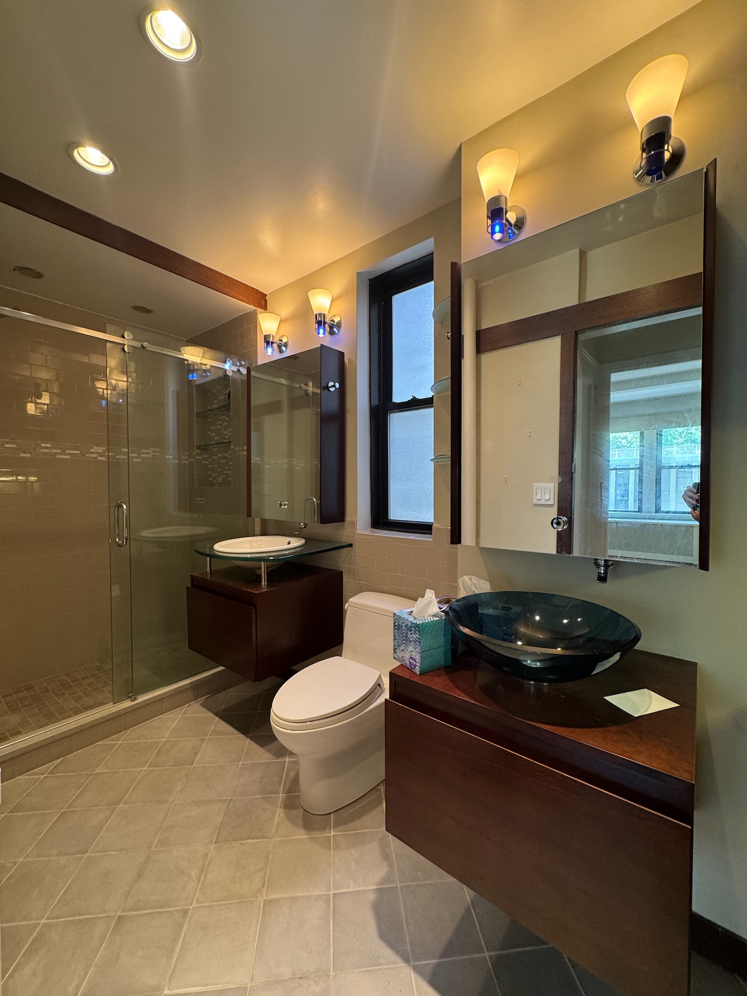 Lincoln Square Pre-war Co-op Apartment Renovation in 243 W 70th, NY, NY, before renovation, pair 4 of 4