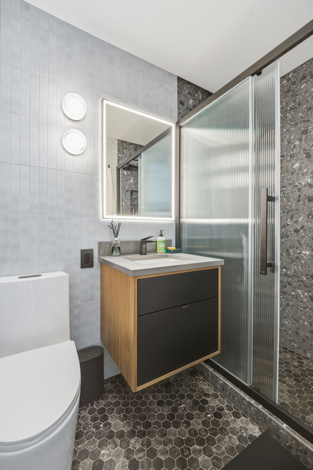 bathroom after