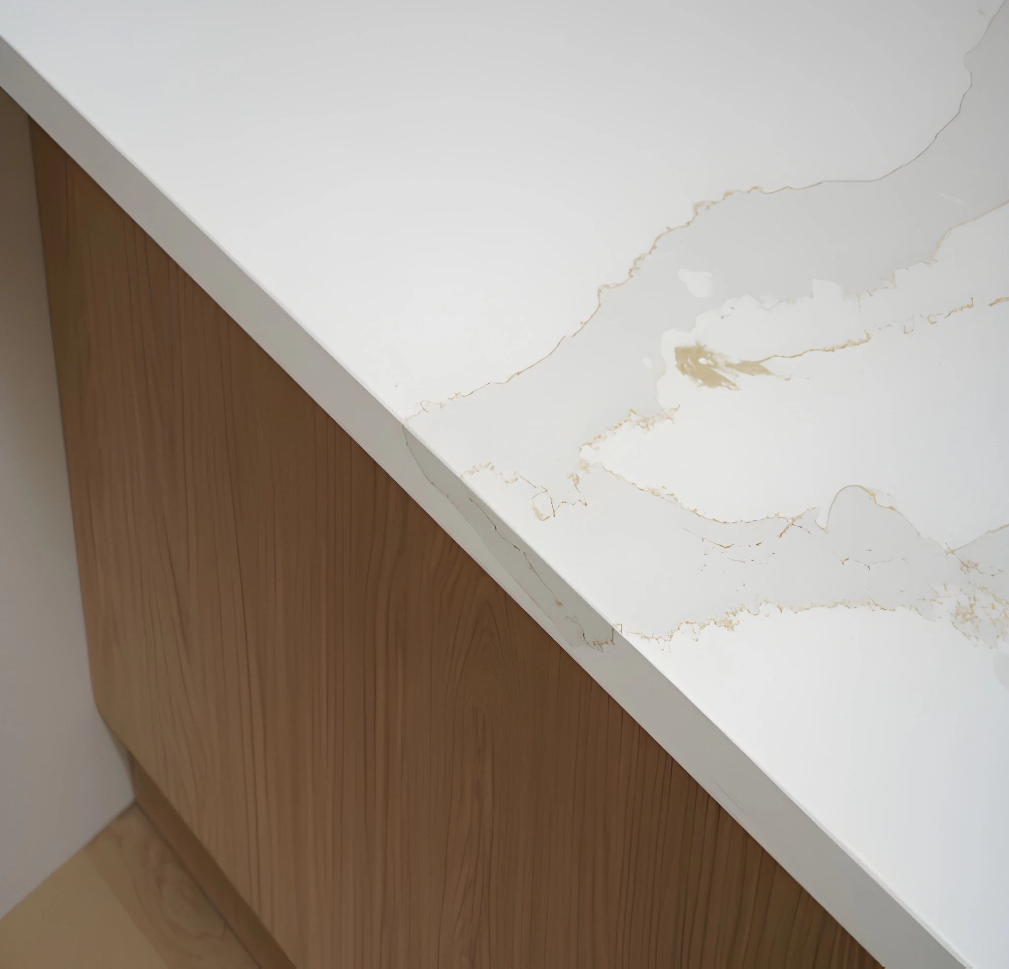 Bright modern Gramercy co-op interior with white oak finishes and a clean minimalist palette