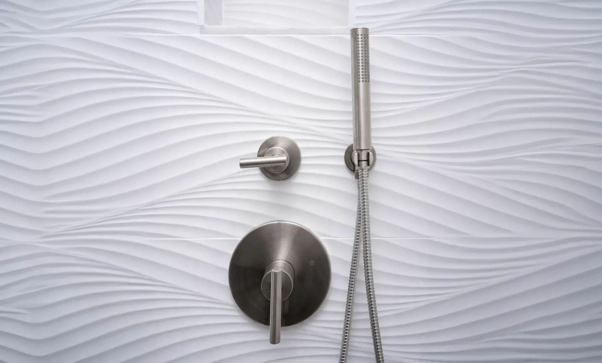 Greenwich Village apartment with hanging shelves and decorative plants