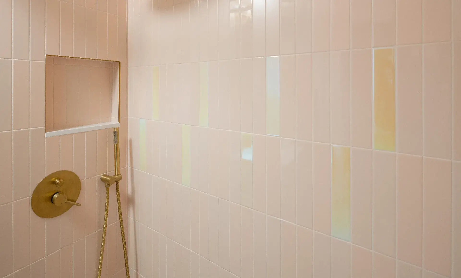 Bathroom renovation in Manhattan studio apartment featuring modern fixtures and elegant finishes