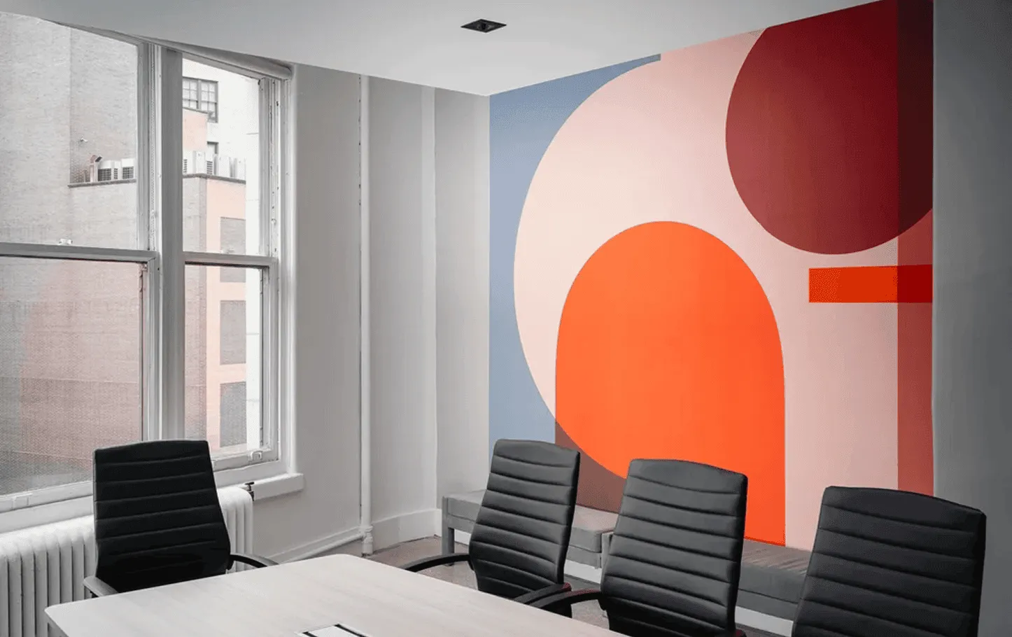 NYC tech headquarters renovation project goals and objectives for collaborative workspace