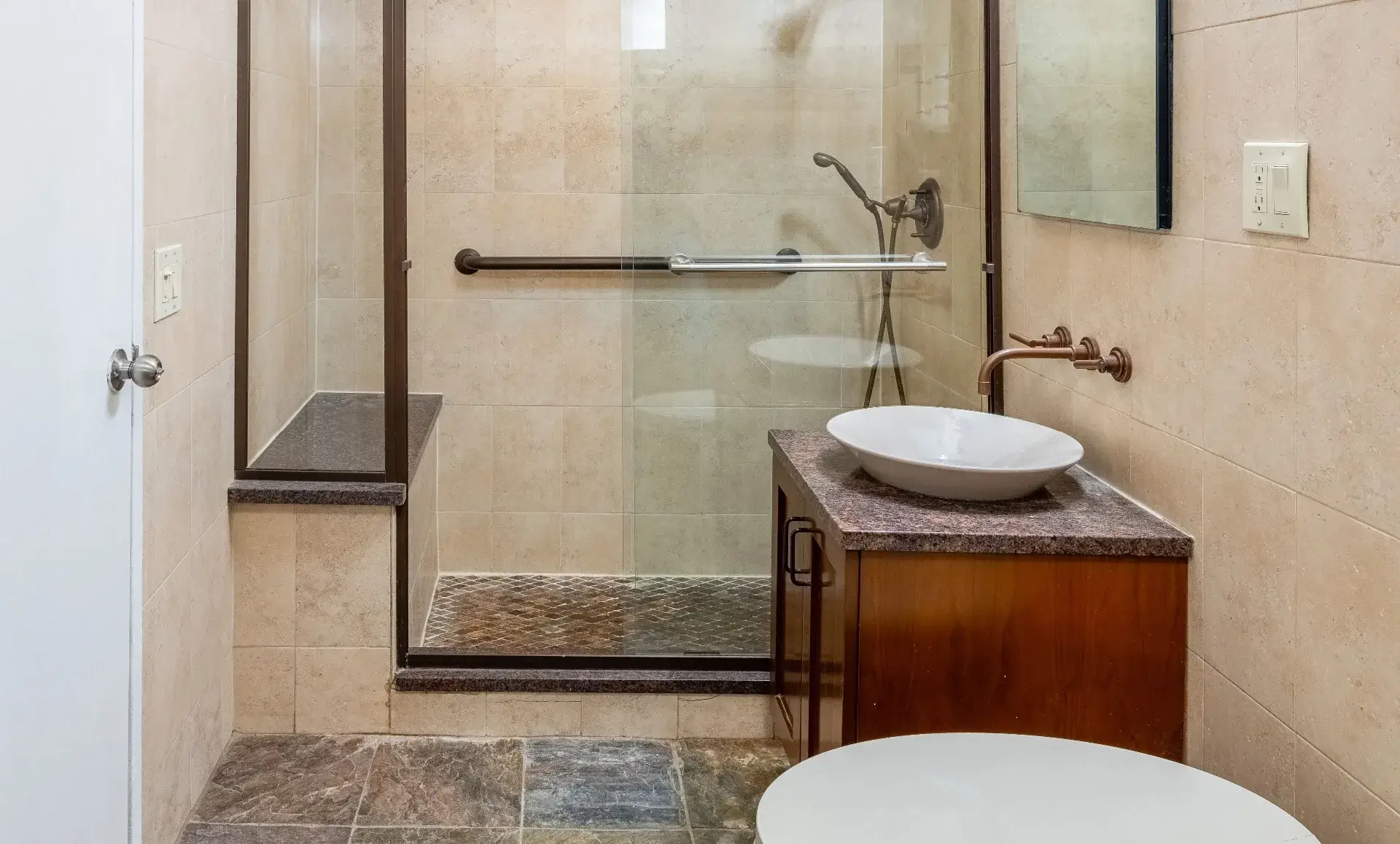 UES apartment renovation before photo showing outdated closets