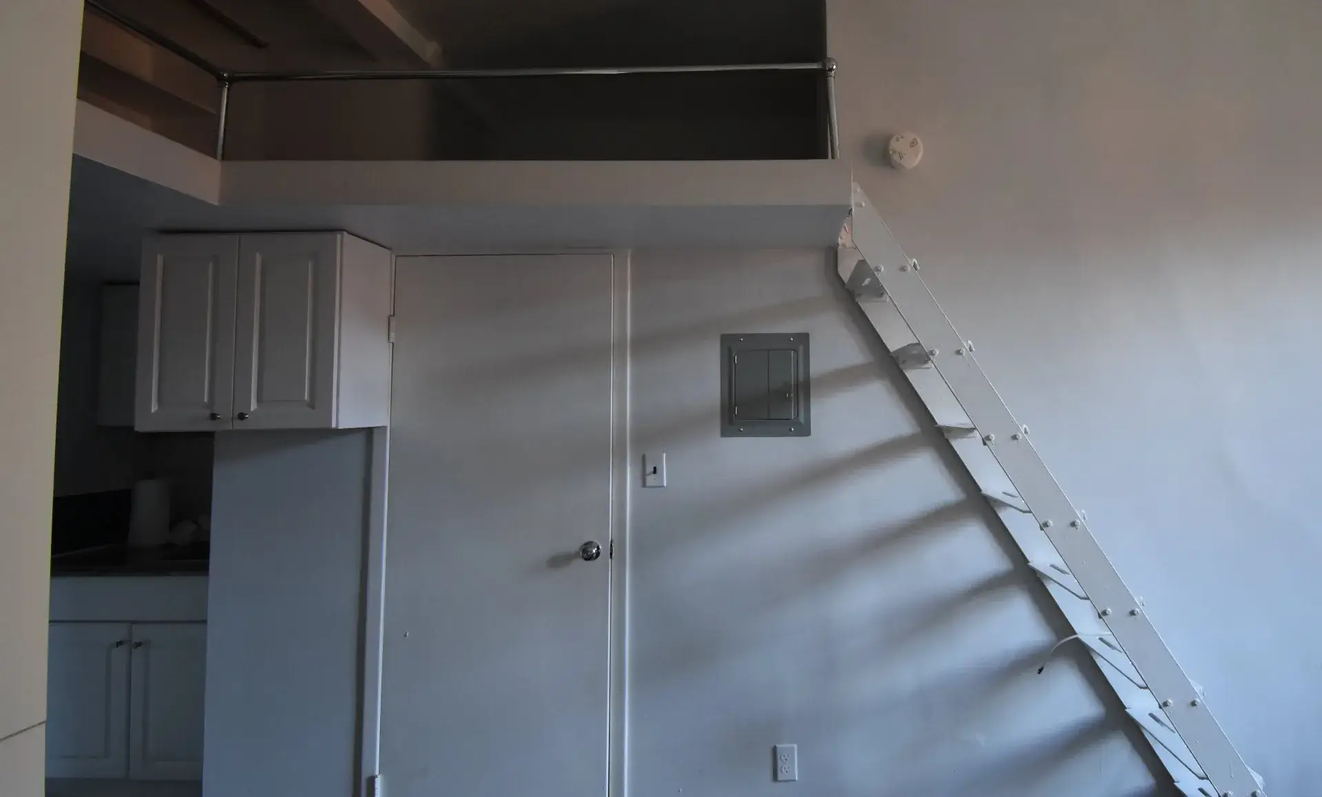 UWS studio apartment before renovation with cramped space